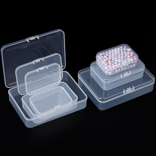 Segbeauty Kleine Aufbewahrungsbox, 6 Stück Sortierboxen für Kleinteile, Plastikkisten mit Deckel, Schrauben Sortierbox, Kleinteile Organizer für Kleine Pillen, Schmuck, Diamond Painting Zubehör Segbeauty Kleine Aufbewahrungsbox, 6 Stück Sortierboxen für Kleinteile, Plastikkisten mit Deckel, Schrauben Sortierbox, Kleinteile Organizer für Kleine Pillen, Schmuck, Diamond Painting Zubehör von Segbeauty