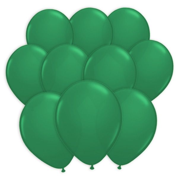 100 grüne Ballons aus Latex zum Spielen und Dekorieren von Segelken