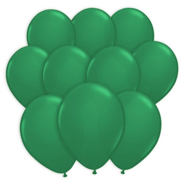100 grüne Ballons aus Latex zum Spielen und Dekorieren 100 grüne Ballons aus Latex zum Spielen und Dekorieren von Segelken