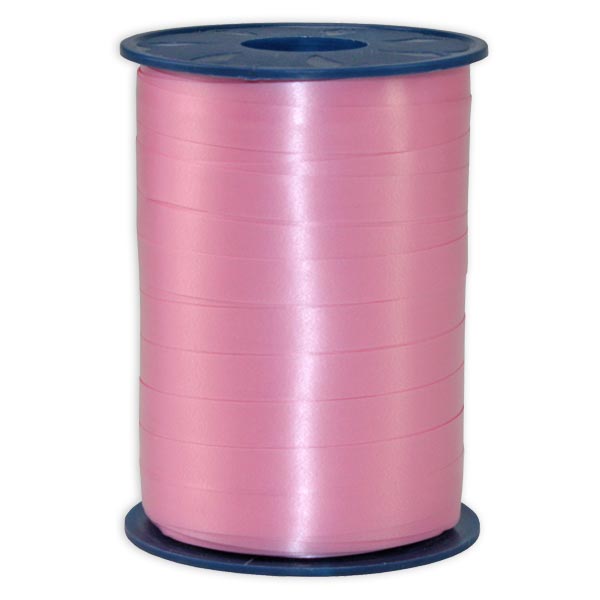 Geschenkband in matt rosa, Kunststoff, 250m x 10mm von Segelken