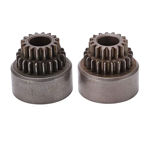 2pcs 02023 Stahlkupplungsglotz -Doppelräder für HSP 94122 94166 1/10 RC -Auto -Upgrade -Teile von Segrehy