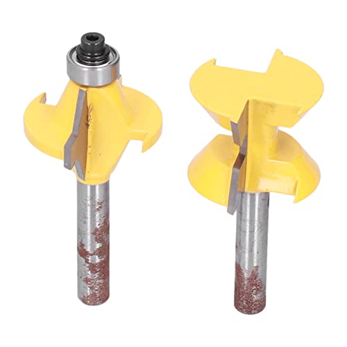 2pcs 8mm Schaft 120 Grad Combiniertes Zapfenschneiderholz -Mahlen -Mahlen Cutter Cutter Jigsaw Messer Spleißschneider -Gravur -Werkzeug für Holztüren und Schränke mitteldichte 2pcs 8mm Schaft 120 Grad Combiniertes Zapfenschneiderholz -Mahlen -Mahlen Cutter Cutter Jigsaw Messer Spleißschneider -Gravur -Werkzeug für Holztüren und Schränke mitteldichte von Segrehy