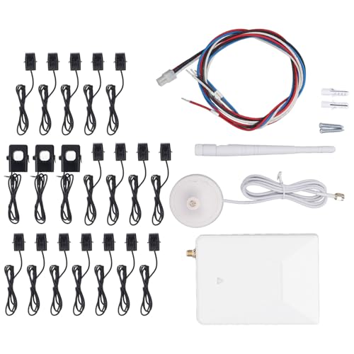 3 Phase 4 Drahtmessmesser WiFi aktiviert Smart Energy Monitor mit 16x50A- und 3x200A -Klemmen für Home Solar PV -Systeme ABS -Material 111.3x81.2x41.4mm 3 Phase 4 Drahtmessmesser WiFi aktiviert Smart Energy Monitor mit 16x50A- und 3x200A -Klemmen für Home Solar PV -Systeme ABS -Material 111.3x81.2x41.4mm von Segrehy