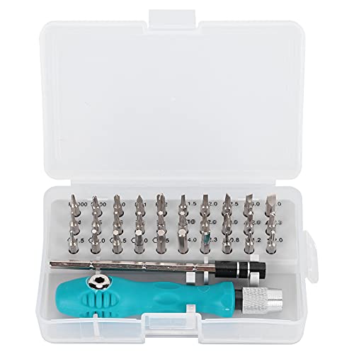 32pcs Schraubendreher -Set professionell 45 Stahlschlitzkreuz -Hex -Tri -Winkel -Schraub Treiber Bits Kit für Home Reparatur -Wartung Hardware -Werkzeuge mit Speicherbox von Segrehy