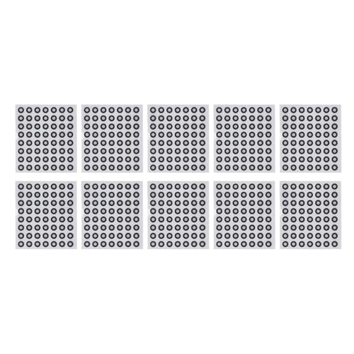 3D -Scanmarkierungen 6mm OD 3mm ID Reflektierende Tracking -Punkte für 3D -Scanner Reverse Engineering Motion Capture High Genauigkeit Adhäsive Aufkleber Pet Material 560pcs 3D -Scanmarkierungen 6mm OD 3mm ID Reflektierende Tracking -Punkte für 3D -Scanner Reverse Engineering Motion Capture High Genauigkeit Adhäsive Aufkleber Pet Material 560pcs von Segrehy