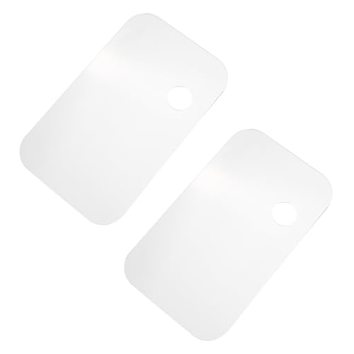 4pcs Acrylfarbe Palette Oval Rechteck Form transparentes Nicht -Stick -Ölfarbe Mischschale bequem, um für DIY Art Painting Painter -Enthusiast einfach zu reinigen zu halten (4) von Segrehy