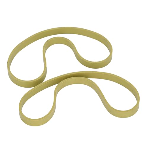 Bandsägereifen, 12,55 mm Breite, 3,17 mm Dicke, rutschfester, geräuschdichter Gummireifen, 8-Zoll-Bandsägerad-Ersatz, 2er-Pack, Chartreuse von Segrehy