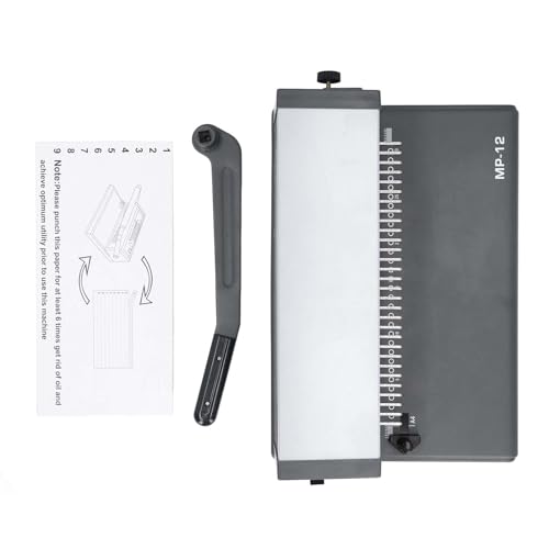 Bindungsmaschine Spiralspulen Bindemittel 30 Loch einstellbarer Rand hohe Kapazität Stanze für Office School Drucklegungslegungslegungsstahl 5,5 mm Durchmesser Bindungsmaschine Spiralspulen Bindemittel 30 Loch einstellbarer Rand hohe Kapazität Stanze für Office School Drucklegungslegungslegungsstahl 5,5 mm Durchmesser von Segrehy