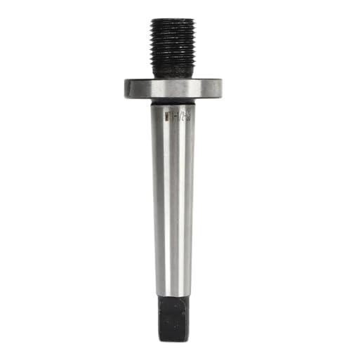 Bohrfutterdorn MT1-Schaft Premium-Manganstahl-Gewindeadapter 1/2 Zoll 15,5 mm Gewinde Morsekegelanschluss zum Gewindeschneiden von Bohr- und Fräsmaschinen von Segrehy