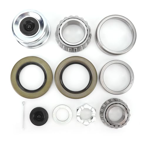 Bootsanhänger -Achsen -Lager -Kit -Hub -Radlager -Kit für Bootsanhänger mit 1,25 Zoll bis 1,75 Zoll Tandemachse 5200 bis 7000 lb D42 Spindel Bootsanhänger -Achsen -Lager -Kit -Hub -Radlager -Kit für Bootsanhänger mit 1,25 Zoll bis 1,75 Zoll Tandemachse 5200 bis 7000 lb D42 Spindel von Segrehy
