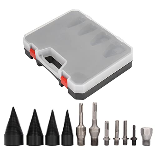 Brennholz -Splittbohrer Bit schwere 11pcs Holzspaltbits mit 6 Griffen für Home Outdoor Camping Farm Kohlenstoffstahl 1,26 Zoll 1,5 Zoll 1,77 Zoll 1,97 Zoll Brennholz -Splittbohrer Bit schwere 11pcs Holzspaltbits mit 6 Griffen für Home Outdoor Camping Farm Kohlenstoffstahl 1,26 Zoll 1,5 Zoll 1,77 Zoll 1,97 Zoll von Segrehy