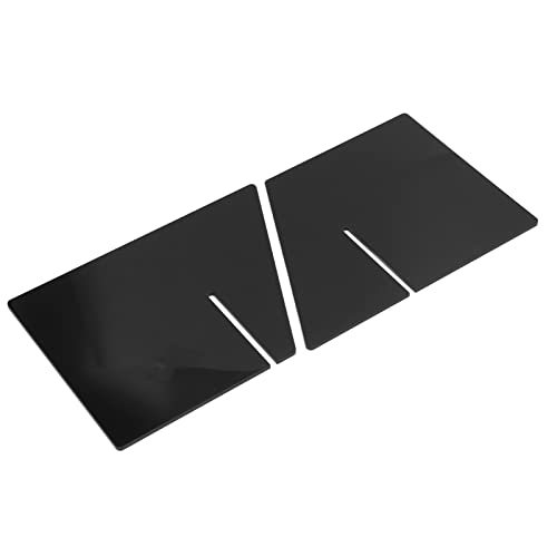 Buchhalter aus Acryl, offener Leseständer, lebig, stabil, Experimentier-, Datenaufzeichnungs- und Schreibtischzubehör, für Studenten, Musiker, Küchen- und Bastelprojekte, Schwarz Buchhalter aus Acryl, offener Leseständer, lebig, stabil, Experimentier-, Datenaufzeichnungs- und Schreibtischzubehör, für Studenten, Musiker, Küchen- und Bastelprojekte, Schwarz von Segrehy