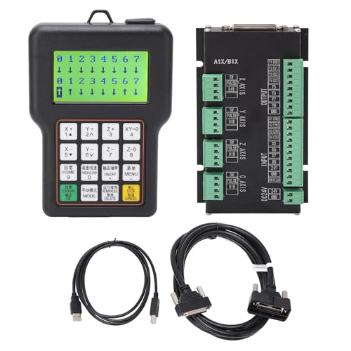 CNC -Steuerungssystem Offline 8 CPU Intelligent 2 Modi Gravur Machine Controller DC 24 V für CNC -Gravurmaschinen Holzmetall -Gravur von Segrehy