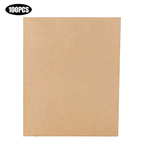 CW 800 2C 100pcs Premium Polishing -Sandpapier Schleifpapier Hochleistungsflächenbeschluster für Kfz -Möbel Holzbearbeitung gelbes Papier Schwarz Sandoberfläche von Segrehy