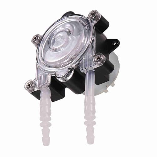 DC 6V DIY Peristaltische Dosierung Pumpe Mini -Selbst -Priming -Wasserpumpe mit Planetary Reduktionsgetriebe für Aquariumlabor -Labor -Analytische Flüssigkeitstransfer 150 ml/min (3mmx5mm) von Segrehy