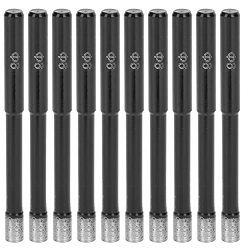 Diamantbohrbit Set 10 pcs Premium Diamond Loch Sägeschneider für Keramikfliesen Marmor Granit 6 mm Durchmesser Gerade Schaft -Konstruktion Handbohrbank Bohrer Diamantbohrbit Set 10 pcs Premium Diamond Loch Sägeschneider für Keramikfliesen Marmor Granit 6 mm Durchmesser Gerade Schaft -Konstruktion Handbohrbank Bohrer von Segrehy