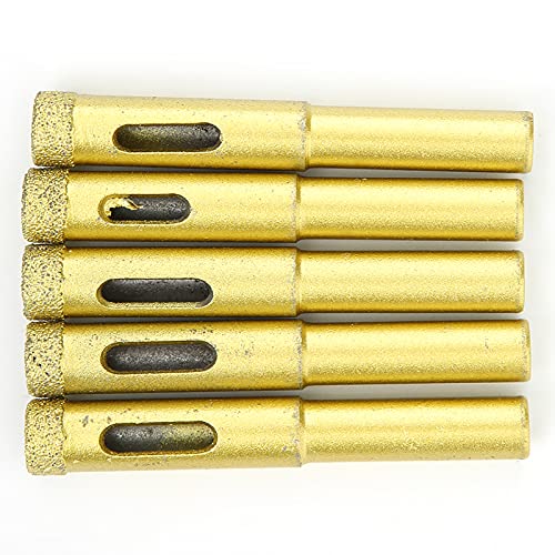 Diamond Hole Saw Bohrbohrer professionelle hohe Härte schnelle Bohrwerkzeuge für Marmorbeton -Granit -Keramikfliesen Gold 10 mm 5pcs Diamond Hole Saw Bohrbohrer professionelle hohe Härte schnelle Bohrwerkzeuge für Marmorbeton -Granit -Keramikfliesen Gold 10 mm 5pcs von Segrehy