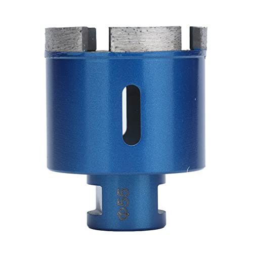 Diamond Loch Säge M14 Bohrbit Premium Dauerhaftes Schnittblatt Hochgeschwindigkeitsschneidwerkzeug für Granit Marmor Keramikfliesen Betonstein Blau 68 mm (55 mm) von Segrehy
