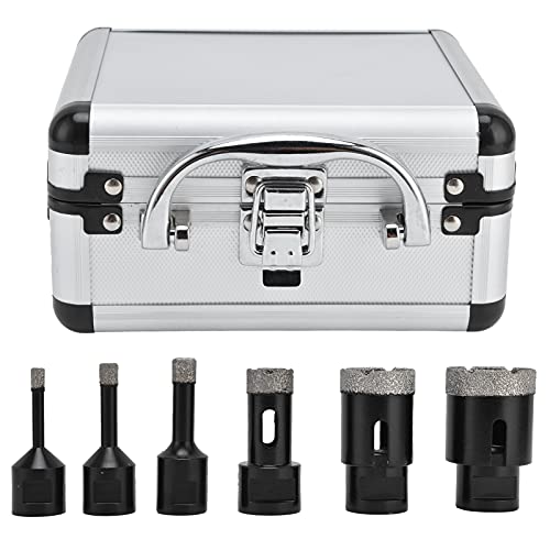 Diamond Lochsäge Set 6 in 1 professionelle Trockenkernbohrer für Fliesen Marmor Granit Kunststoffmaterial M14 Gewinde 6 mm bis 38 mm Lochschneider -Kit mit Aufbewahrungsbox Diamond Lochsäge Set 6 in 1 professionelle Trockenkernbohrer für Fliesen Marmor Granit Kunststoffmaterial M14 Gewinde 6 mm bis 38 mm Lochschneider -Kit mit Aufbewahrungsbox von Segrehy