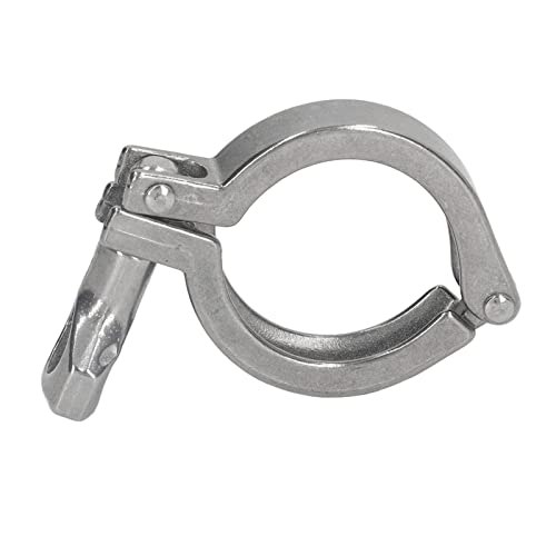 Dreifachklemme 304 Edelstahl Einstift -Einrichtung mit Flügelmutter für Schlauchrohrrohrrohrpipeline sichere Fixierungsfixierung Störungsstruktur Schnellverbesserungsdauer (25) von Segrehy