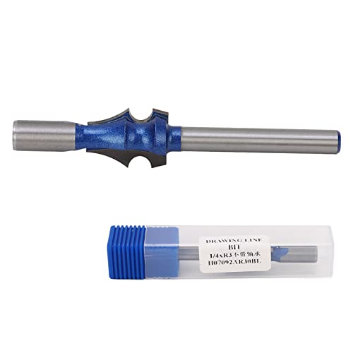 Eckperlen Router Bit professionell Tungstenstahllegierung 1/4xr3 Perlen Holzbearbeitung Router Bit für Holz MDF -Sperrholz -Partikelplatte von Segrehy