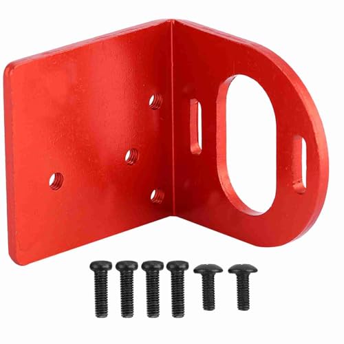 Einstellbarer Motor Montagehalter Halterung Sitzbasis 540 3660 3650 Motor Einfach Installieren Reduzierende Risikofliege von RC Accessoire Metal Blau Schwarz Silbergrün (Rot) von Segrehy
