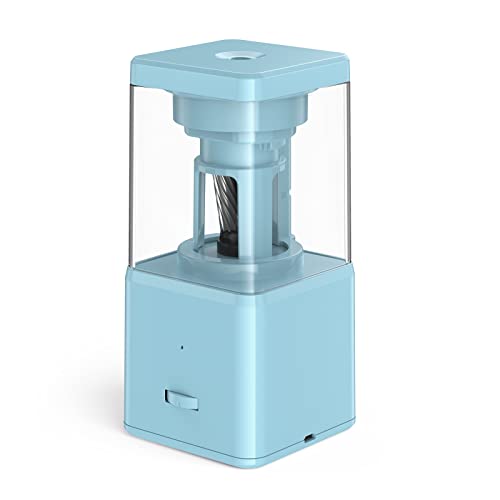 Elektrischer Bleistiftschärfer tragbarer batteriebetriebener schnelles Schärfen für 7 8 mm Stifte mit großer Abfallbehälter Auto Stopp -Aus für Schüler Blaurosa ABS 8x8x16 5cm 420g Elektrischer Bleistiftschärfer tragbarer batteriebetriebener schnelles Schärfen für 7 8 mm Stifte mit großer Abfallbehälter Auto Stopp -Aus für Schüler Blaurosa ABS 8x8x16 5cm 420g von Segrehy
