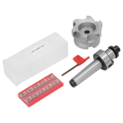 Frälerschneiderhalter Set Face Mill Cutter Set Haltbar 6 Flötendesign mit APMT1604 -Einsätzen für die Präzisionsbearbeitung 40CR Material MT3 FMB27 BAP 400R 80 27 6t Frälerschneiderhalter Set Face Mill Cutter Set Haltbar 6 Flötendesign mit APMT1604 -Einsätzen für die Präzisionsbearbeitung 40CR Material MT3 FMB27 BAP 400R 80 27 6t von Segrehy