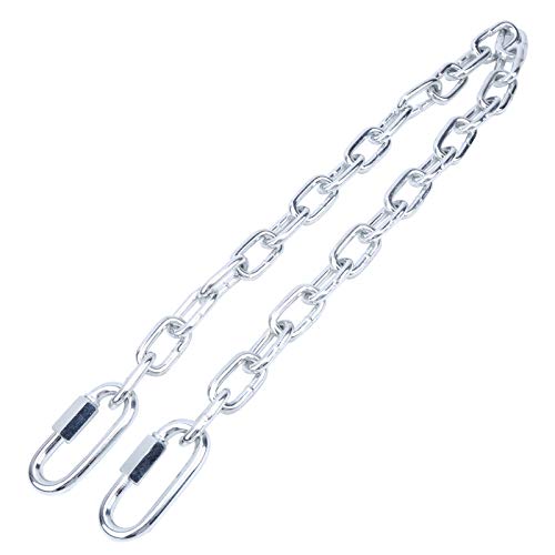 Hanging Last -Tragkette verzinkter Eisenhängele -Suspensions -Kit für Hängemattenstuhl Veranda Schwung Luft Yoga Sandsack 91 cm 6 mm Dicke 750 kg Kapazität Kapazität von Segrehy