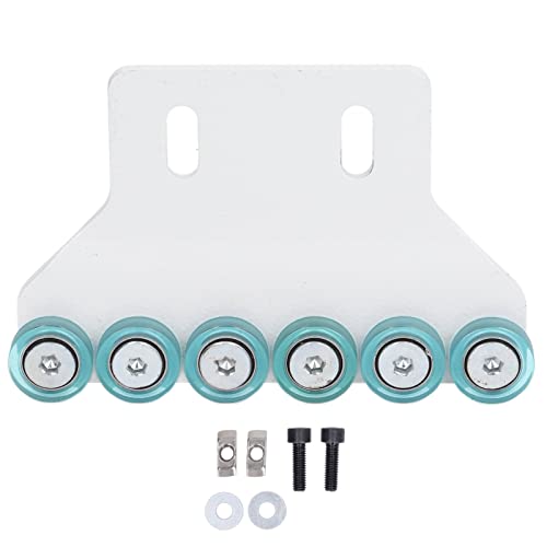 Kantenbänder Auxiliary Wheel 6 Bandierungsmaschine Accessoire für die Materialfremdung e Anpassung für alle Kantenbandmaschinen mit Slots Premium -Eisen- und PU -Materialien 13,2 von Segrehy