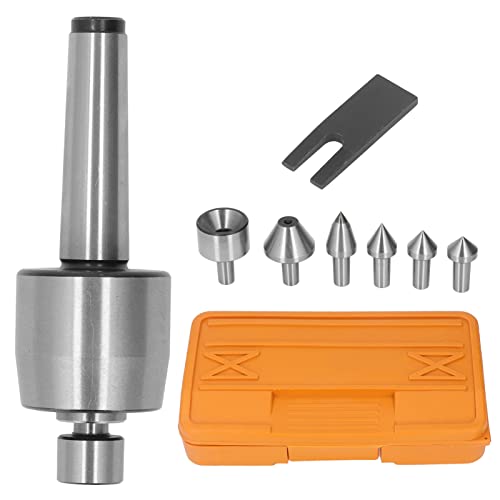 Live Center Set Morse Taper revolvierend hoher Kohlenstoffstahl 0,0006 Genauigkeit CNC Drehmaschine MT3 mit 7 austauschbaren Punkten für die Fräsmaschine von Segrehy