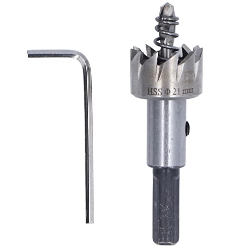 Lochsägen Bohrbit Set Hochgeschwindigkeit Stahl professionell Holzbearbeitungslochöffnungswerkzeug für Metall dicke Eisenplatte Glasmarmor 21mm Lochsägen Bohrbit Set Hochgeschwindigkeit Stahl professionell Holzbearbeitungslochöffnungswerkzeug für Metall dicke Eisenplatte Glasmarmor 21mm von Segrehy