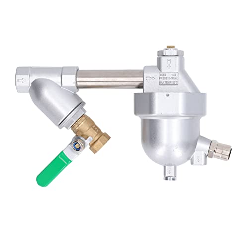 Luftkompressorfilterluftempfänger Automatisches Abflussventil G1/2 Einlass 11,85 mm ss Smart Draining Gute Filterung sicher für die Verwendung von Aluminiumlegierung ohne Luftkompressorfilterluftempfänger Automatisches Abflussventil G1/2 Einlass 11,85 mm ss Smart Draining Gute Filterung sicher für die Verwendung von Aluminiumlegierung ohne von Segrehy