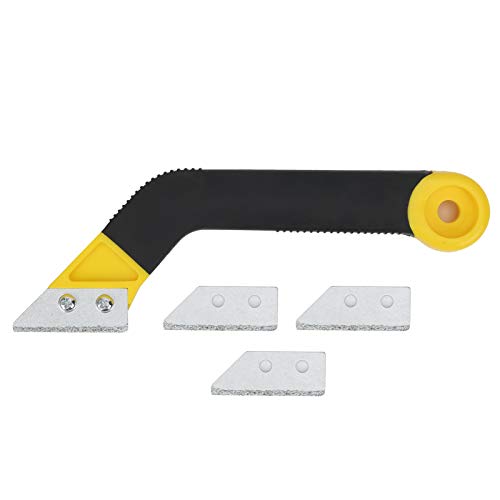 Mörtelsäureentferner tragbarer Plastikkantenfalutierreiniger mit Nicht -Griff -Handwerkzeugen für Fliesenmörtelentfernung DIY -Hausverbesserungsprojekte von Segrehy