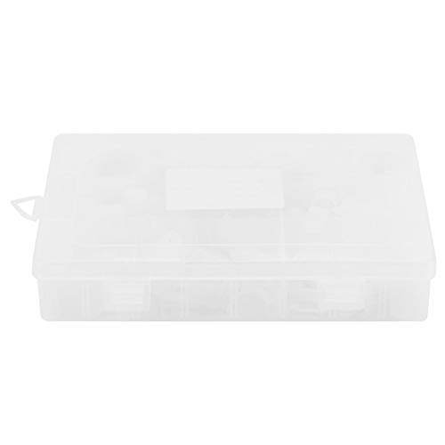 Nylon Plastik -P -Befestigungsmittel Clips Klemmen Sortiertes Kabelkabel -Leitungs -Kit 200pcs Hochwertige Säurekorrosionsbeständigkeit 6 Größen Schwarzweiß organisierte Lagerung (Weiß) von Segrehy