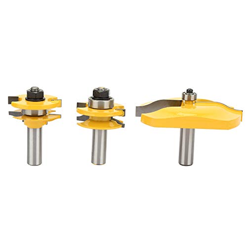 OGEE erhöhtes Panel Router Bit Set Professionelles Mikrokorn Carbidschneider Klingen Feste Härtenstahlkörper Anti -Kickback -Design für Holzbearbeitung Carpentry Projects 1/2 OGEE erhöhtes Panel Router Bit Set Professionelles Mikrokorn Carbidschneider Klingen Feste Härtenstahlkörper Anti -Kickback -Design für Holzbearbeitung Carpentry Projects 1/2 von Segrehy