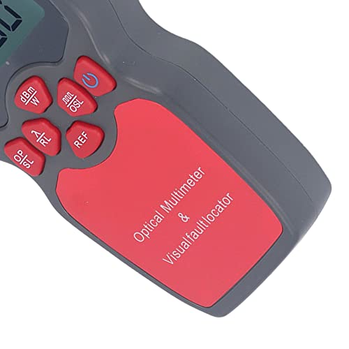 Optical Power Messer Faser wiederaufladbar 3 in 1 Handheld Multimeter Visual Fehlerortdetektor für Telekommunikationsingenieure ABS -Material von Segrehy