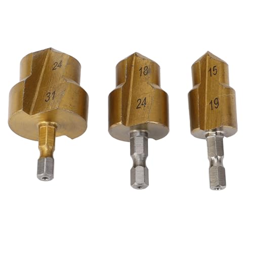 Professionelles PPR -Hebebohrbohrer Bit Set Hochgeschwindigkeit Stahl Hex Schaftrohr Reamer Wasserrohr Expansionslochöffner Bit für PPR -Kunststoffprodukte und andere Materialien Professionelles PPR -Hebebohrbohrer Bit Set Hochgeschwindigkeit Stahl Hex Schaftrohr Reamer Wasserrohr Expansionslochöffner Bit für PPR -Kunststoffprodukte und andere Materialien von Segrehy