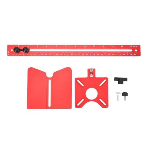 Router Jig Holzbearbeitung Tool Professionell 4 -in 1 Kreis Schneidrille Mahlenkante Trimmbeutelklammer für Holzbearbeitungsbegeisterte Crafters Aluminiumlegierung Imperial Metric Router Jig Holzbearbeitung Tool Professionell 4 -in 1 Kreis Schneidrille Mahlenkante Trimmbeutelklammer für Holzbearbeitungsbegeisterte Crafters Aluminiumlegierung Imperial Metric von Segrehy