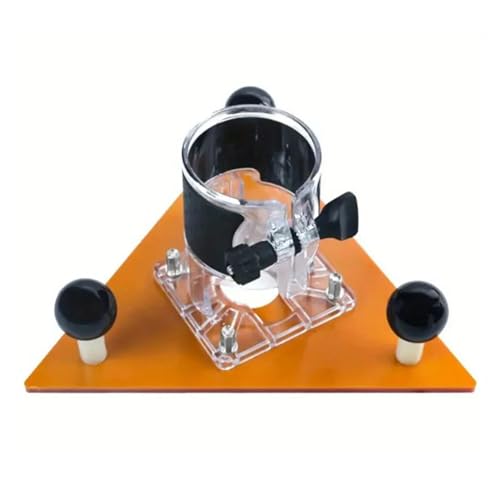Router Triangular Base Basis ABS Engineering Kunststoff 65 mm Trimmmaschinenbalchen -Schlitzschlitz für Holzbearbeitung Plastikplatten Furniere Router Triangular Base Basis ABS Engineering Kunststoff 65 mm Trimmmaschinenbalchen -Schlitzschlitz für Holzbearbeitung Plastikplatten Furniere von Segrehy