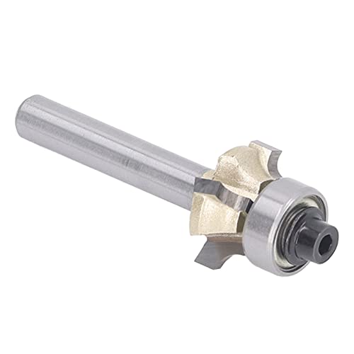 Runden über Router Bit 1/4 Shank R3 4 Flöte professionelle Karbidenrundungskante Router Bit für Holzbearbeitung Küchenschränke Möbel Möbel von Segrehy