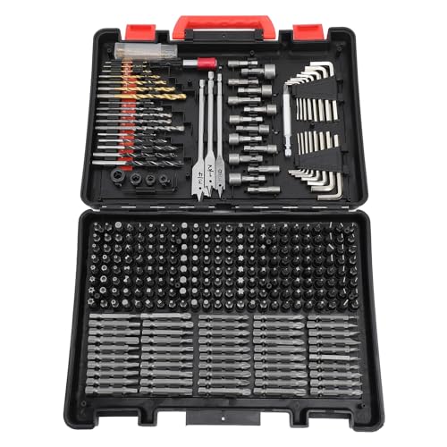 Schraubendreher -Bit -Drehbohrbohrer Bit Set 318pcs Multifunktional Reparatur Wartungstool Kit Premium Stahlkonstruktion Tragbare Aufbewahrungsbox für DIY -Enthusiasten und von Segrehy