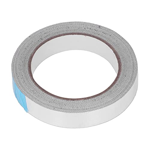Segrehy Aluminiumfolie Klebeband Hochtemperaturfestes Klebstoffklebeband für Kanalreparaturdämmungsrohrgelenke Versickern Sie Silber Farbe 20meter (20 mm Breite) von Segrehy