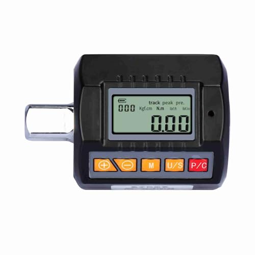 Segrehy Einstellbarer LCD -Display -Bildschirm digitaler Drehmomentschlüssel Messgerät Professionelles elektronisches Messprogramm -Dienstprogramm für Fahrradautos Reparatur von ABS (200n.m) von Segrehy