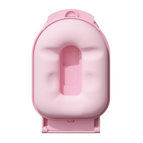 Segrehy NBX -NAP -Schlaftkissen verstellbare Höhe weicher Kissen Abnehmbarer Kissenbezug für Bürostudenten Blau/Pink (Rosa) von Segrehy