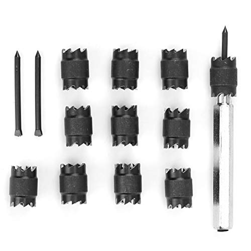 Spot Weld Cutter Set Hochgeschwindigkeits -Stahl -Rotary -Spot -Schweißentfernungsbit doppelseitiges Elektrowerkzeug für Automobilkörperreparaturen und Metallbearbeitung 3/8 Zoll von Segrehy