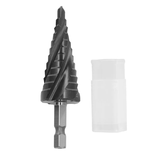 Stiefmaschinenbohrbit 4 Flöte 1/4in Hex Shank 12 Schritt 3/16-7/8in Spiralbohrer für Holzbearbeitung von Segrehy