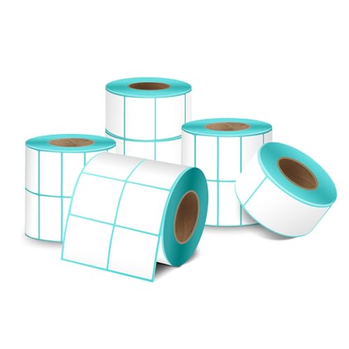 Thermal -Versandetiketten rollen Premium wasserdichtes Selbstkleberpaket -Label Aufkleber für Zebra - -Ups FedEx Drucken Starker Klebstoff -Backing 700pcs Weißpapier 30x20mm (30x20mm) von Segrehy