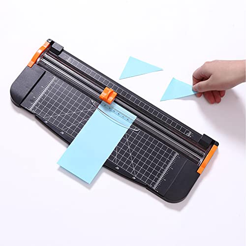 Tragbarer Papierschneider A4 Papier Trimmer Bastelpapier Trimmer 12,2 Zoll Schnittlänge Desktop Papierschneider mit Sicherheitschneider Kopfseiten Herrscher für Büro -Heimschule Tragbarer Papierschneider A4 Papier Trimmer Bastelpapier Trimmer 12,2 Zoll Schnittlänge Desktop Papierschneider mit Sicherheitschneider Kopfseiten Herrscher für Büro -Heimschule von Segrehy