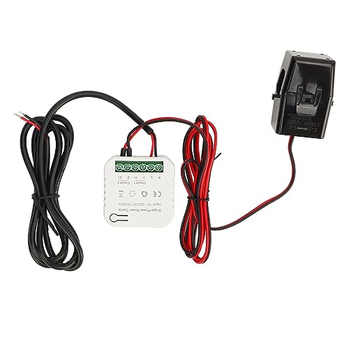 WiFi Smart Energy Messer Echtzeit -Überwachung App -Akte -Stromverbrauchsmonitor KWH -Meter mit 120A Stromtransformator CT -Klemmsensor für Home Solar Photovoltaic System ABS WiFi Smart Energy Messer Echtzeit -Überwachung App -Akte -Stromverbrauchsmonitor KWH -Meter mit 120A Stromtransformator CT -Klemmsensor für Home Solar Photovoltaic System ABS von Segrehy